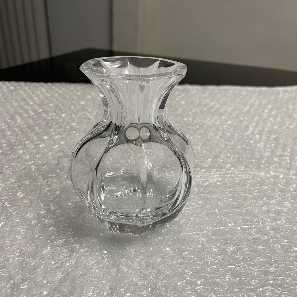 Cristal Sevres crystal mini vase